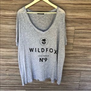 wildfox oversized love potion tee